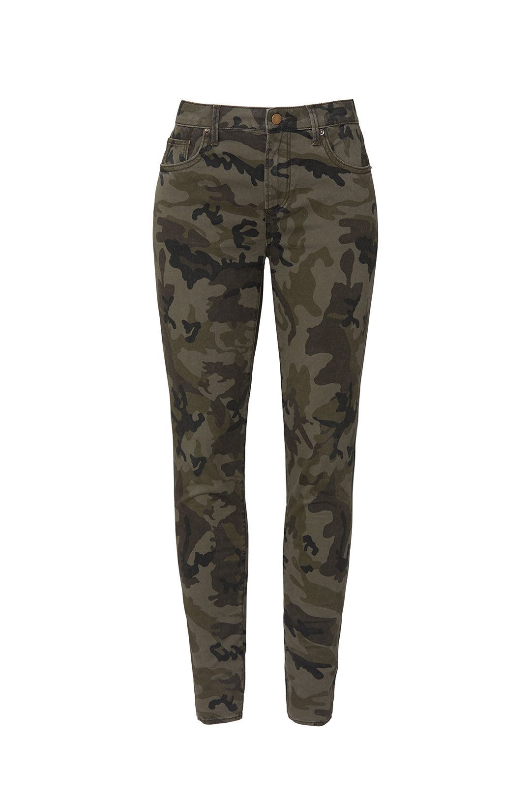 Camo Printed Skinny Jeans by Louna 4