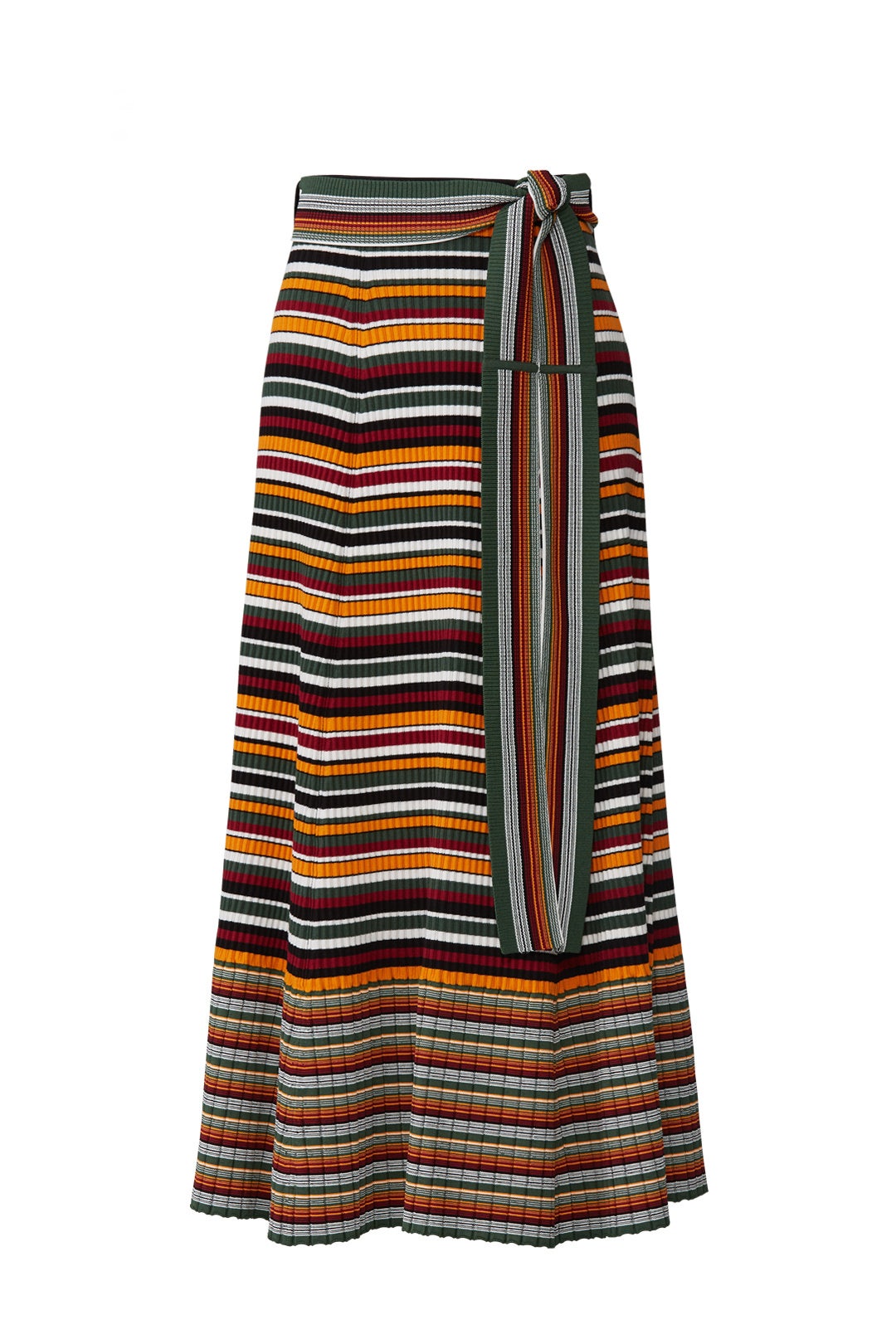 Multi Striped Wrap Skirt by 3.1 Phillip Lim 3