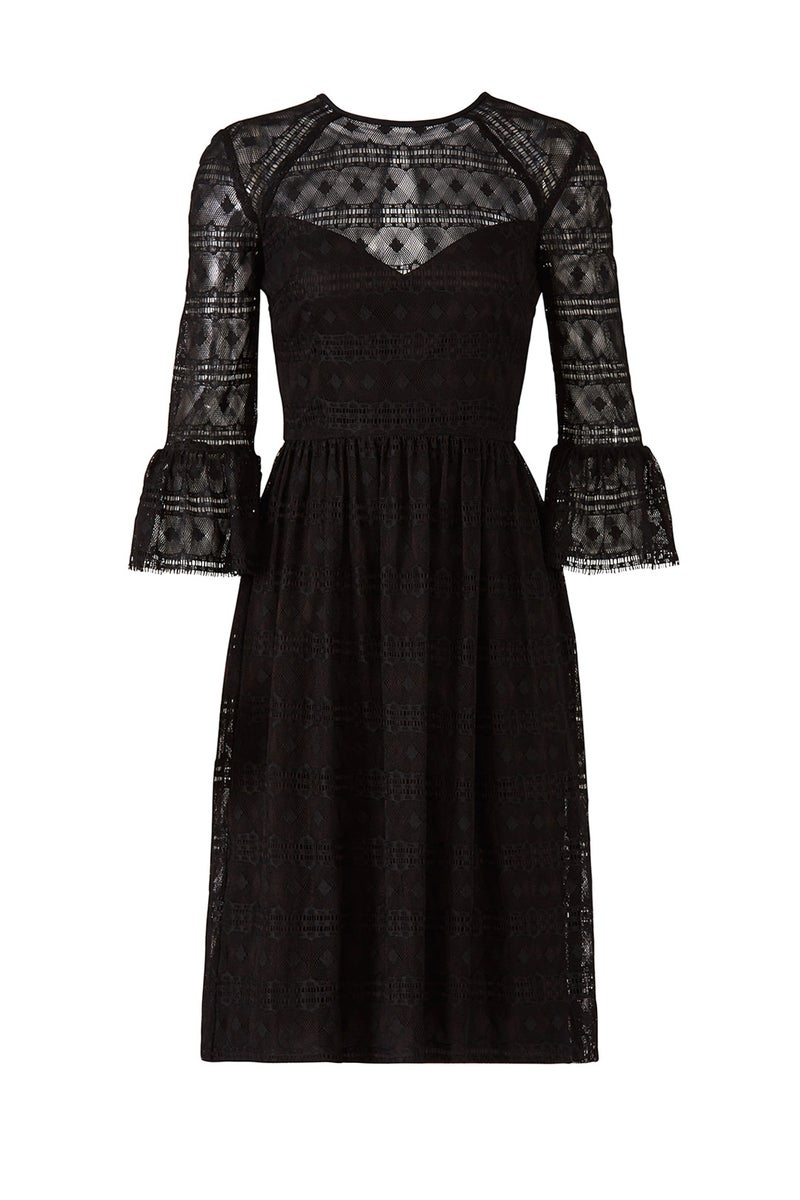 Dark Instinct Midi Dress by Bec &amp; Bridge | Rent the Runway