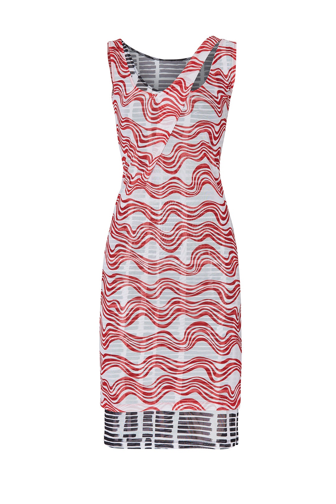 Tulle Stretch Double Layer Dress by Atlein 3