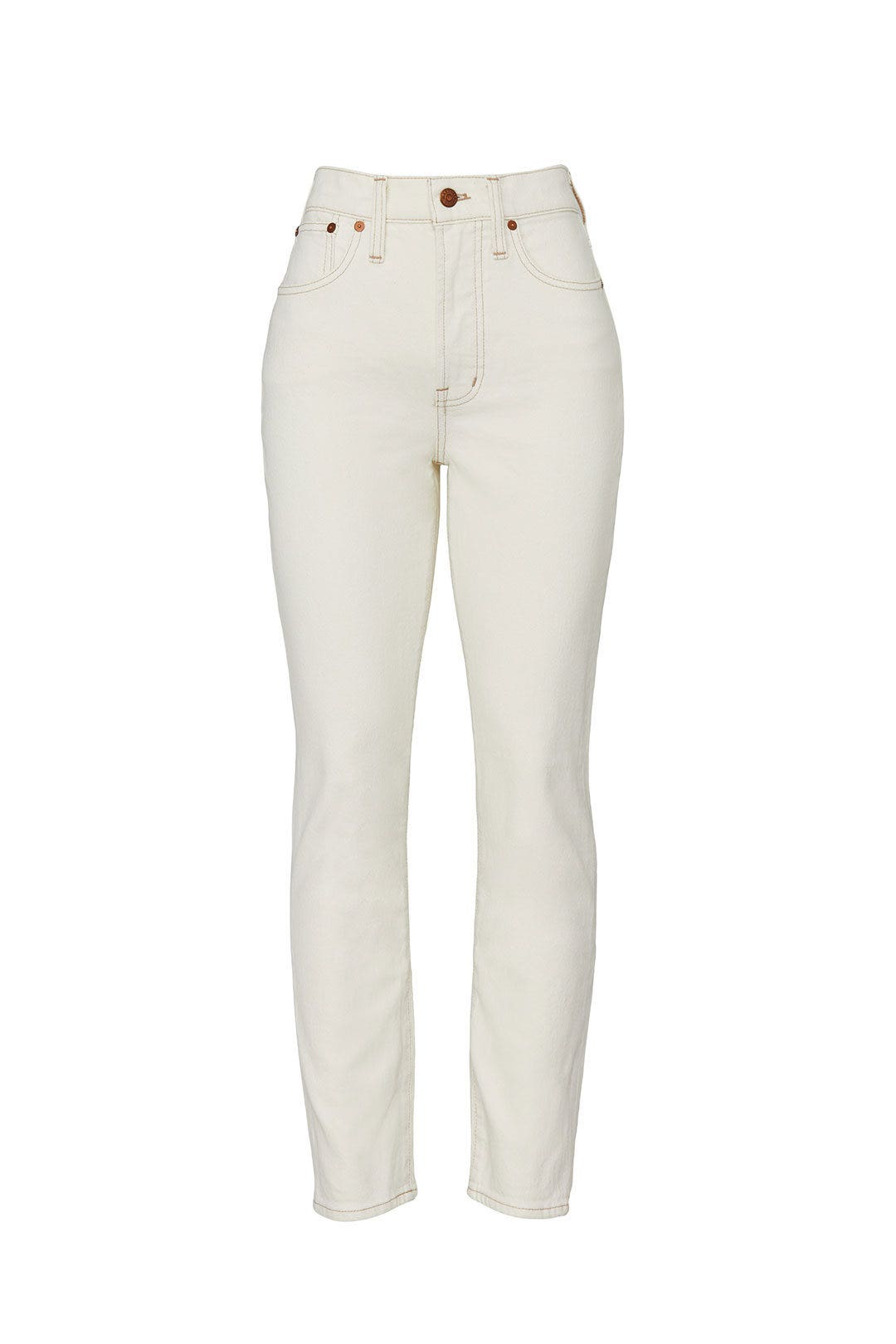 Ecru Perfect Vintage Jeans by Madewell