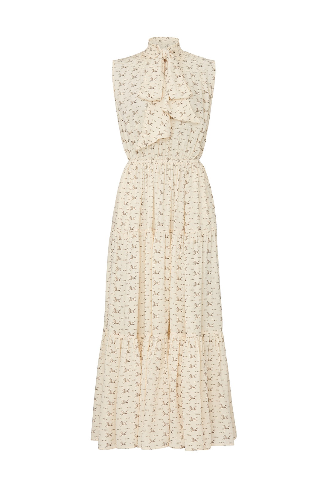 Printed Neck Tie Maxi by Polo Ralph Lauren