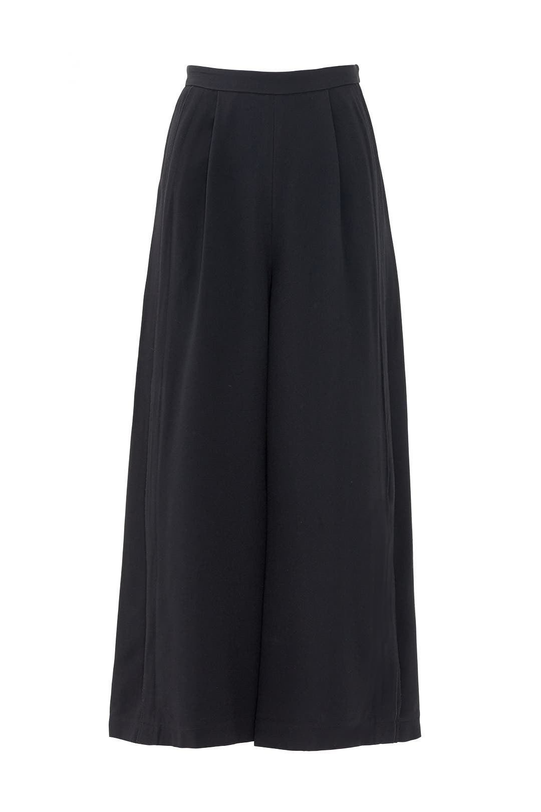 PROENZA SCHOULER ブラックガウチョパンツ サイズ4 Black Wide Leg Pants by Proenza Schouler | Rent the Runway