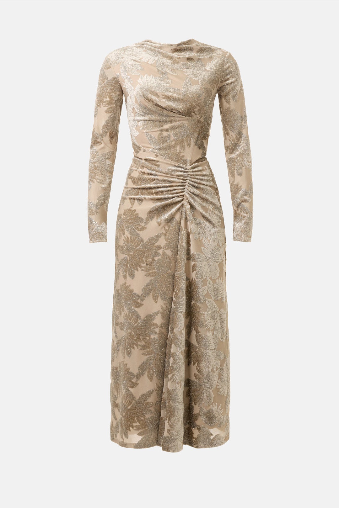 Ferrera Floral Velvet Midi Dress by SIMKHAI 4