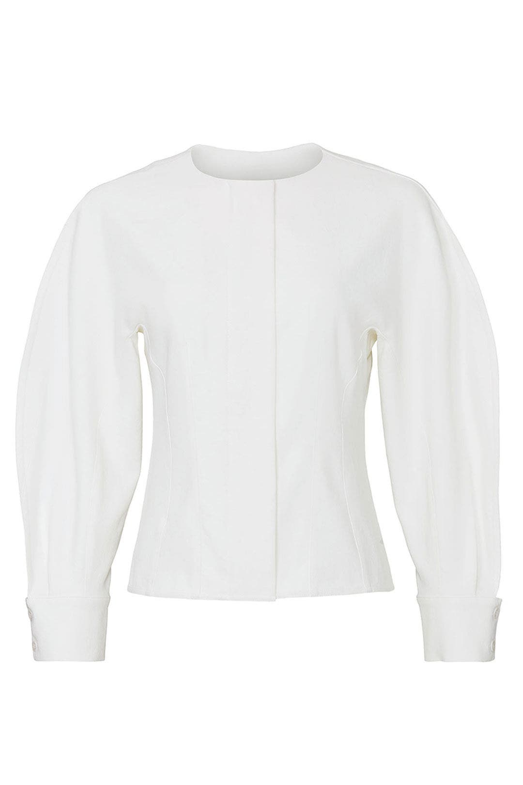 Chalky Drape Corset Top by Tibi