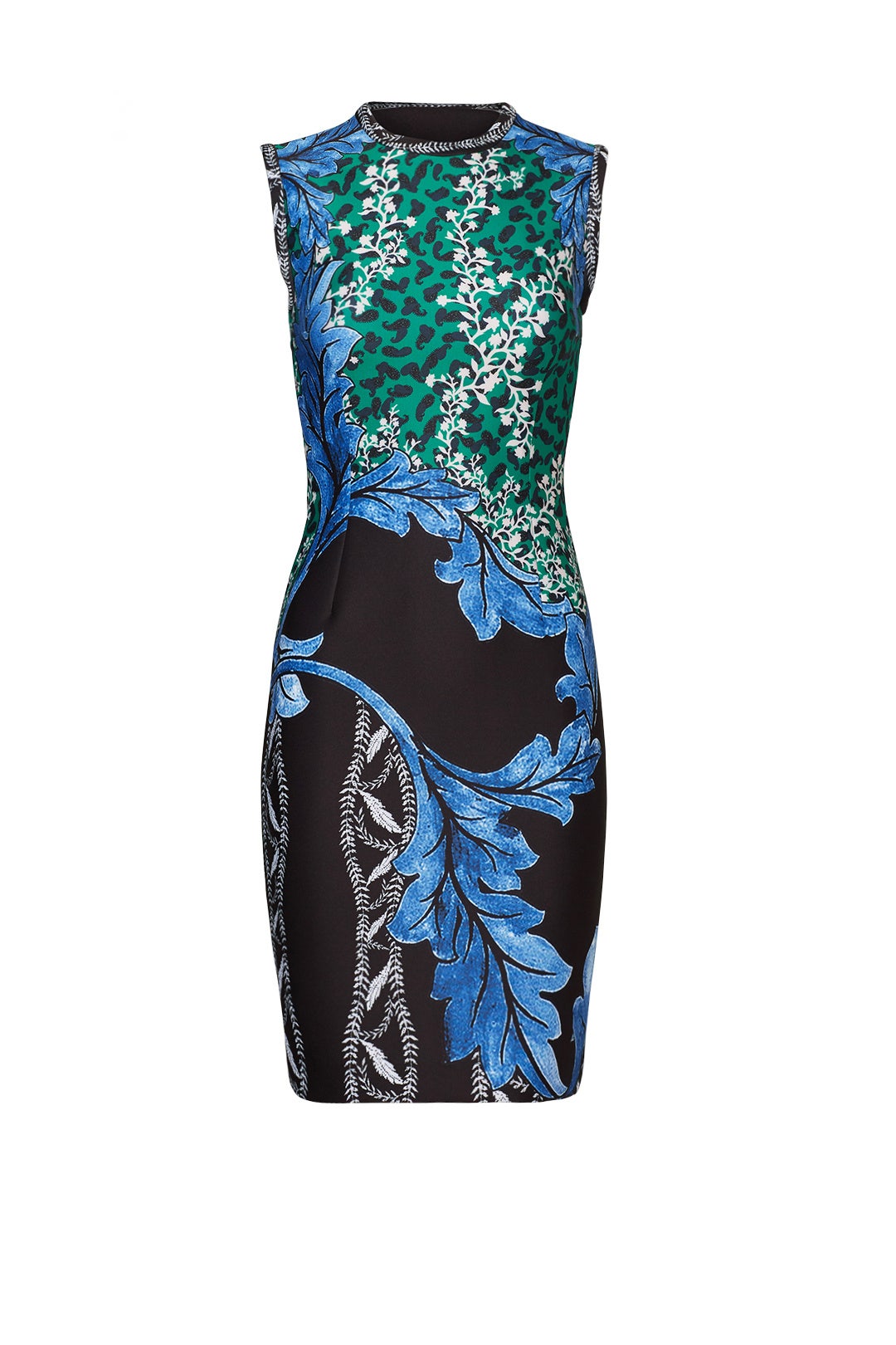 green emerald dress quince Olive Green Scuba Bodycon Midi Dress – Popnetic