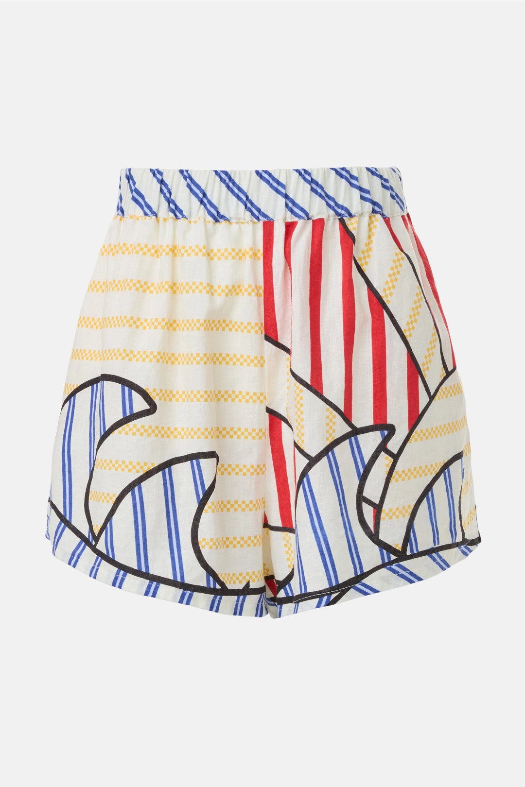 Navy Stripes Shorts by FARM Rio 4