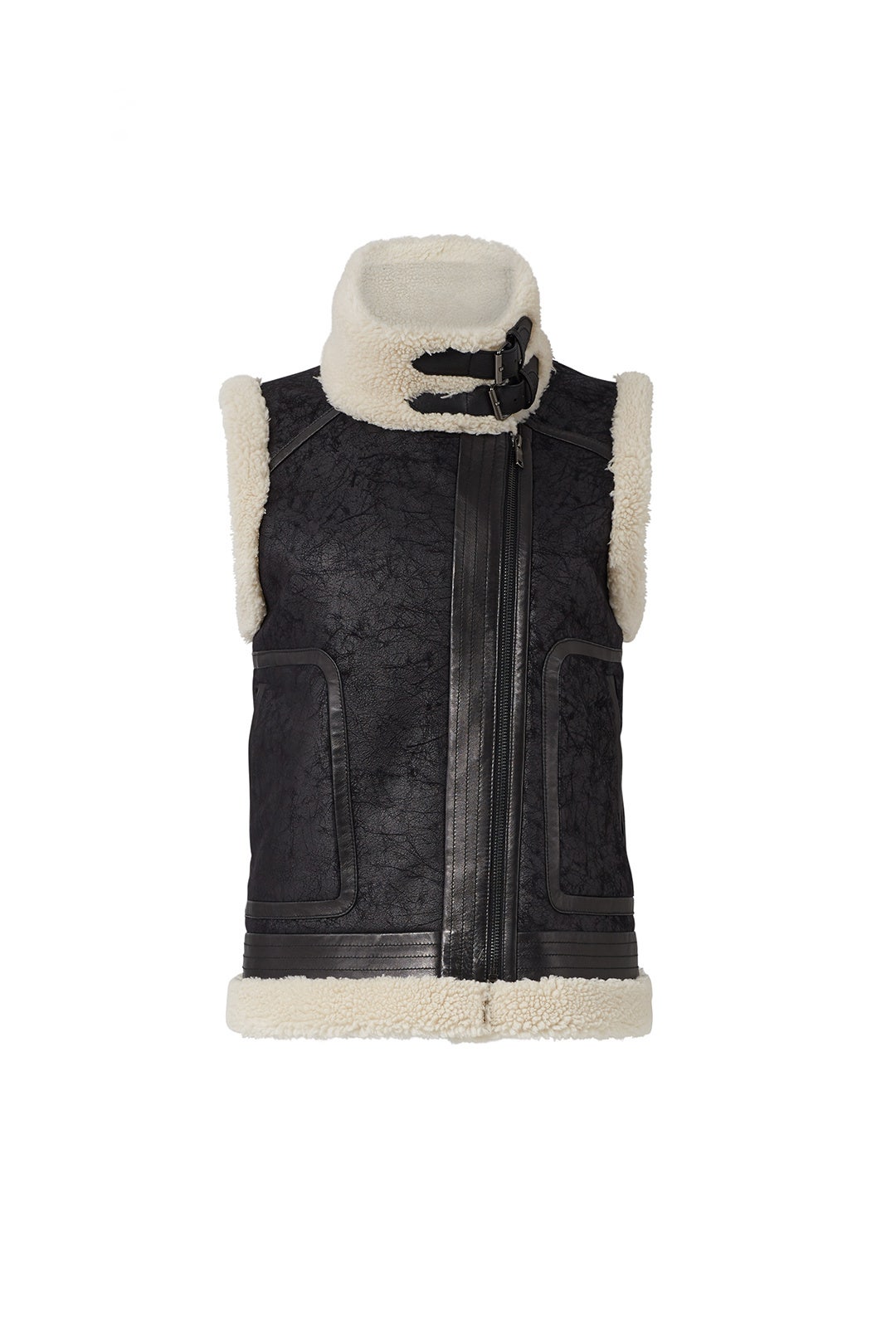 Danay Faux Fur Vest by Joie 4