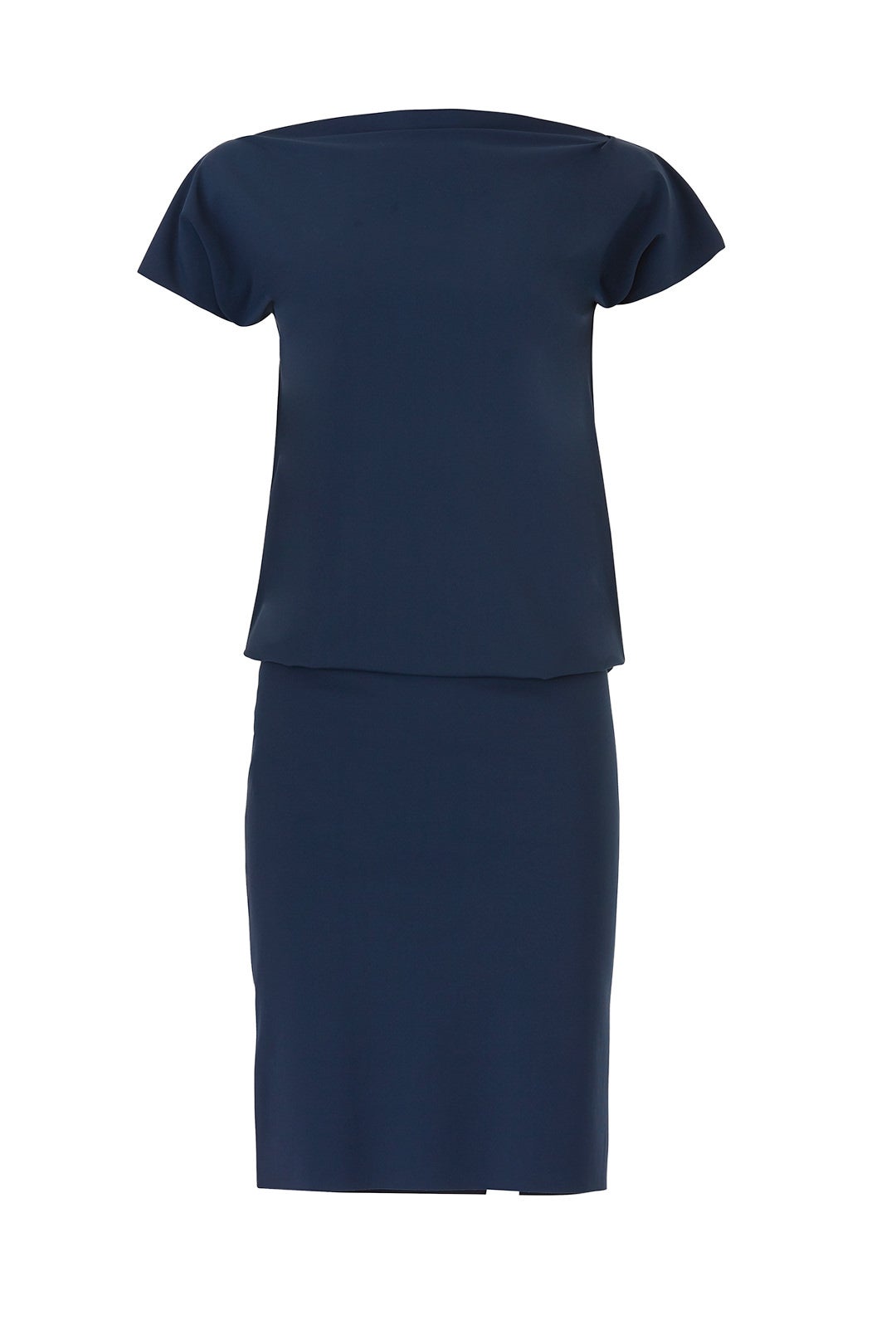 Blue Shirley Blouson Dress by Chiara Boni La Petite Robe 3