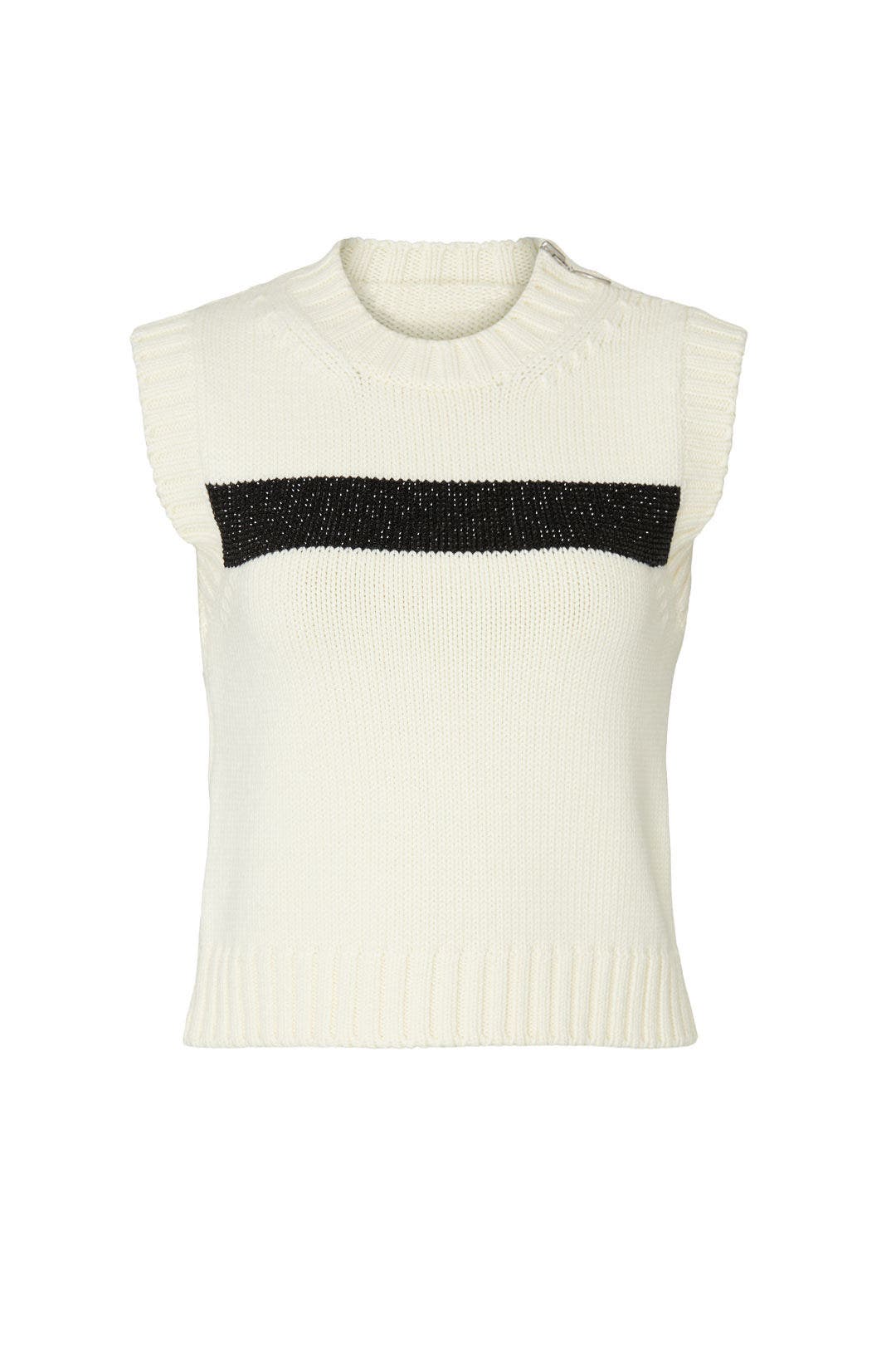 Striped Sleeveless Sweater by Philosophy di Lorenzo Serafini 4