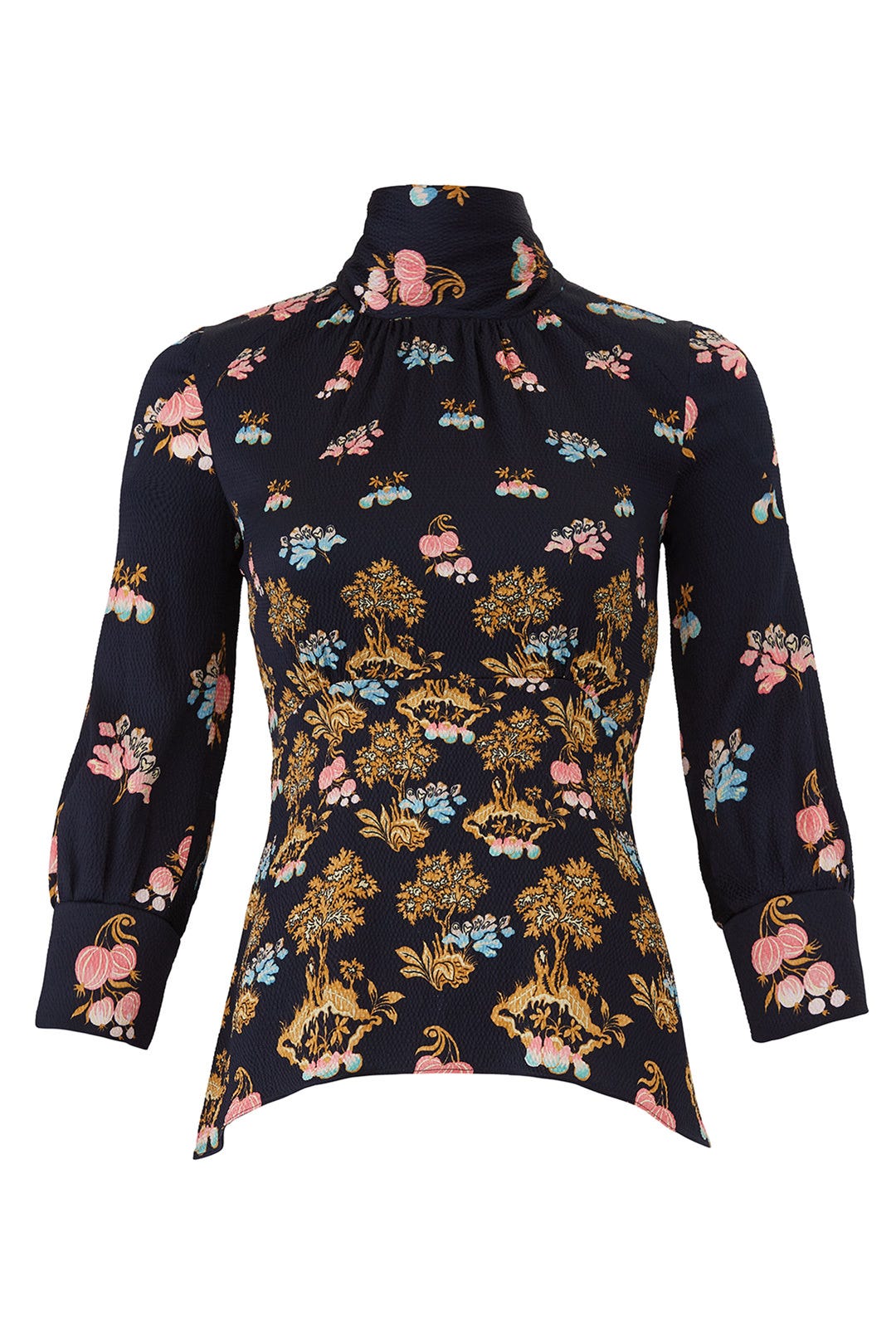 Silk High Neck Blouse by Peter Pilotto 3