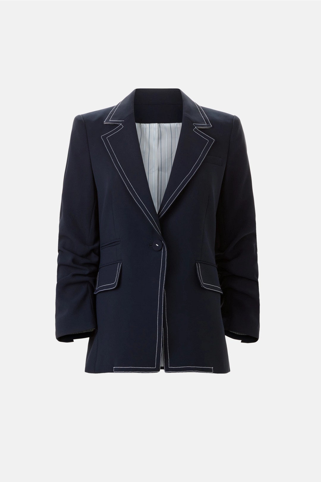 Navy Battista Dickey Jacket by Veronica Beard