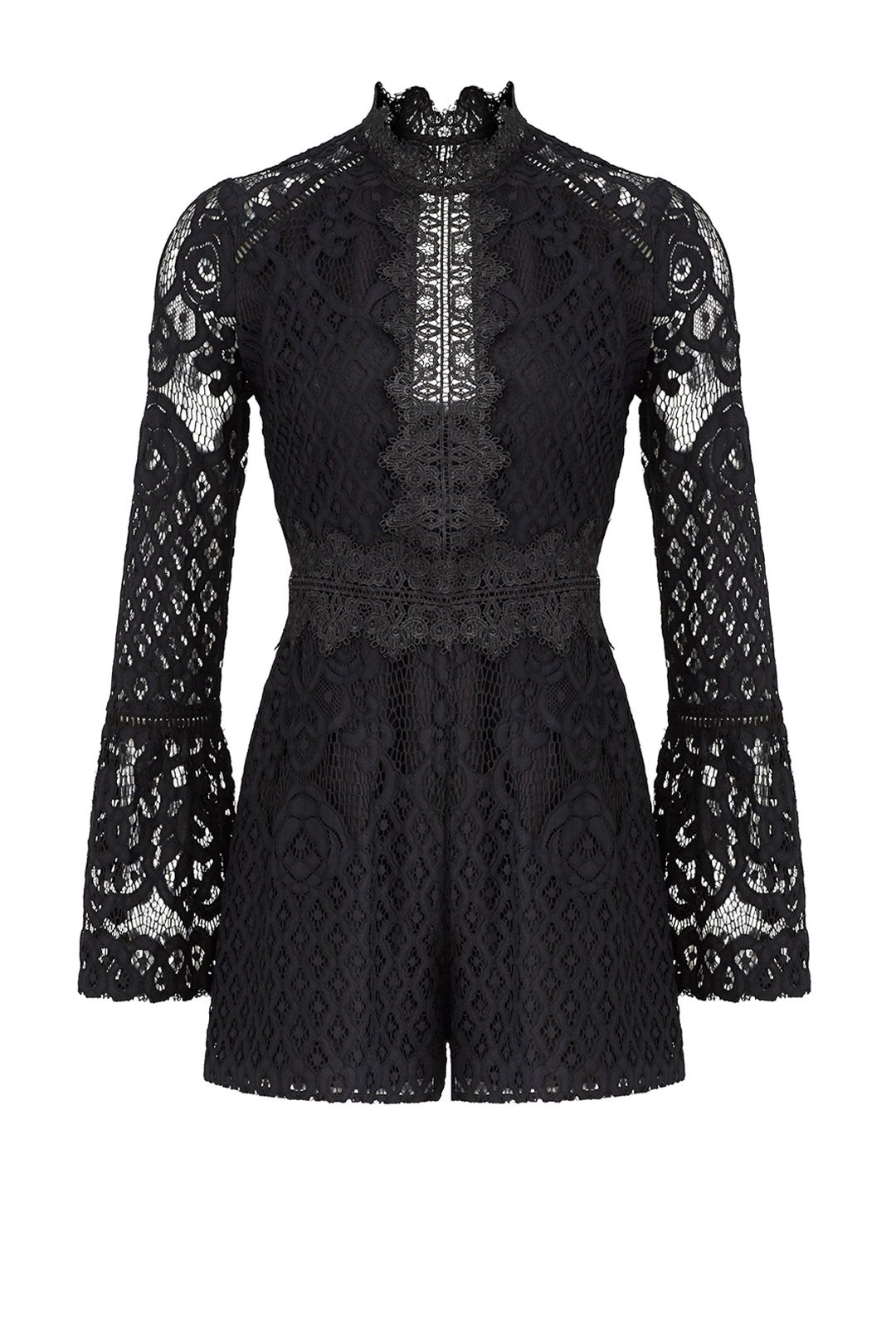 knee length dresses for ladies Sunny Drop Waist 3D Lace Mini Dress
