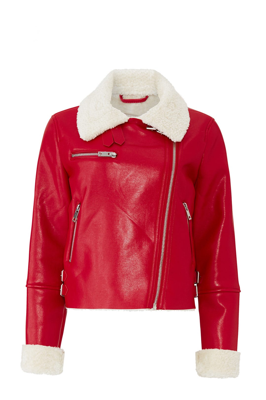 Non Denim Faux Leather Jacket by BLANKNYC 3