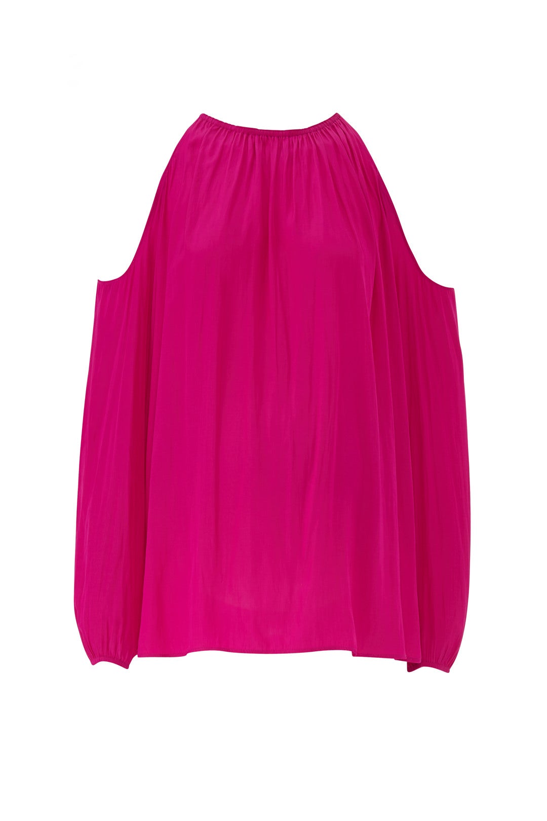 Magenta Heather Maternity Top by FOR 2 by Ramy Brook 3