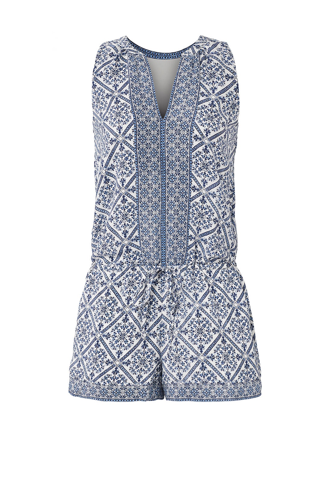 Porcelain Print Tere Romper by Joie