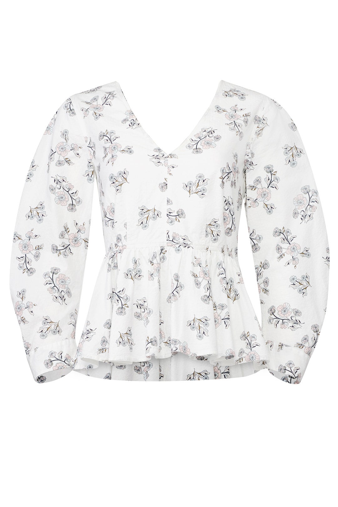 Camille Floral Top by La Vie Rebecca Taylor