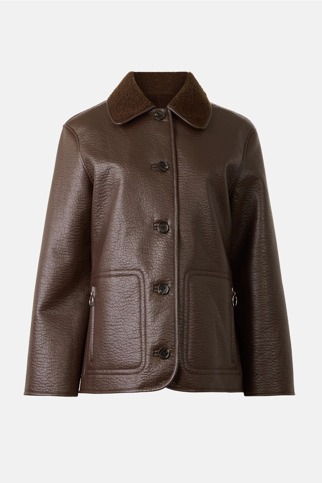 Luis  Sherpa Collar Jacket by Rails 4