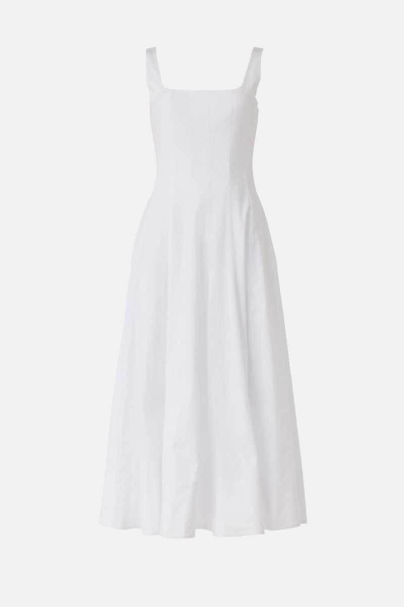 White Wells Dress by Staud - Photo 4