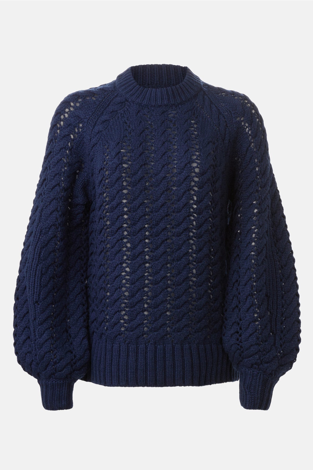 Open Knit Crew Neck Sweater by Adam Lippes x RTR 4