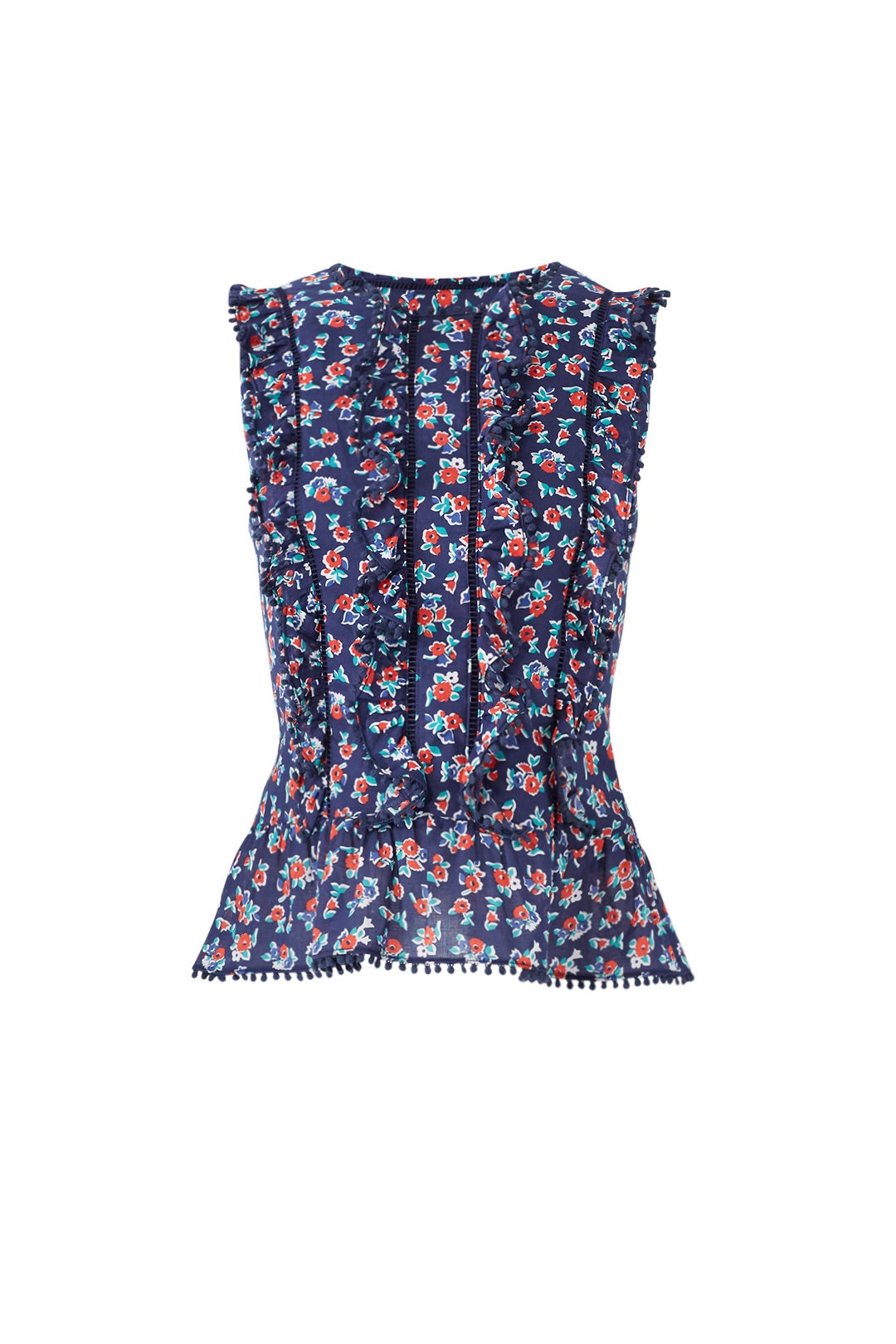 Georgia Floral Rosie Ruffle Top by Draper James