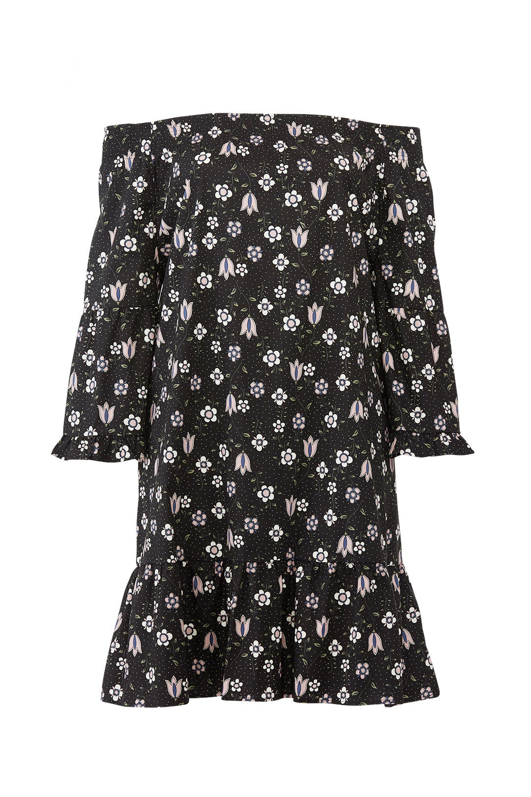 Printed Flare Sleeve Dress by ELOQUII 3