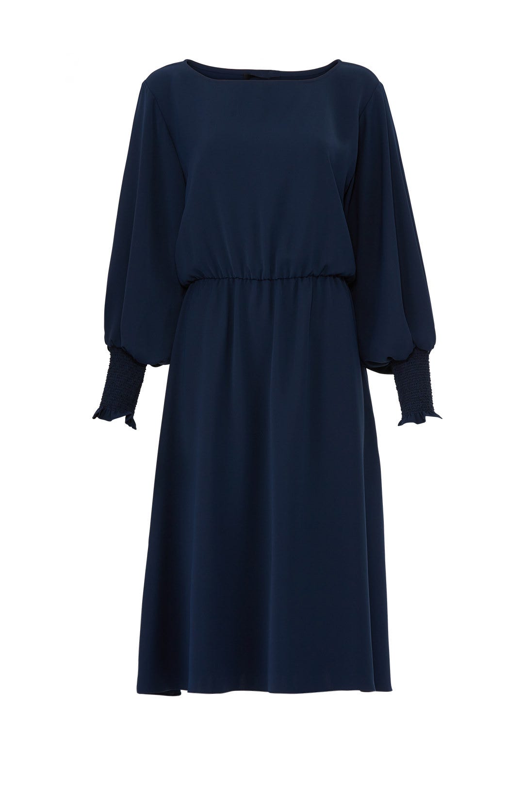Navy Smock Sleeve Dress by Jay Godfrey 3