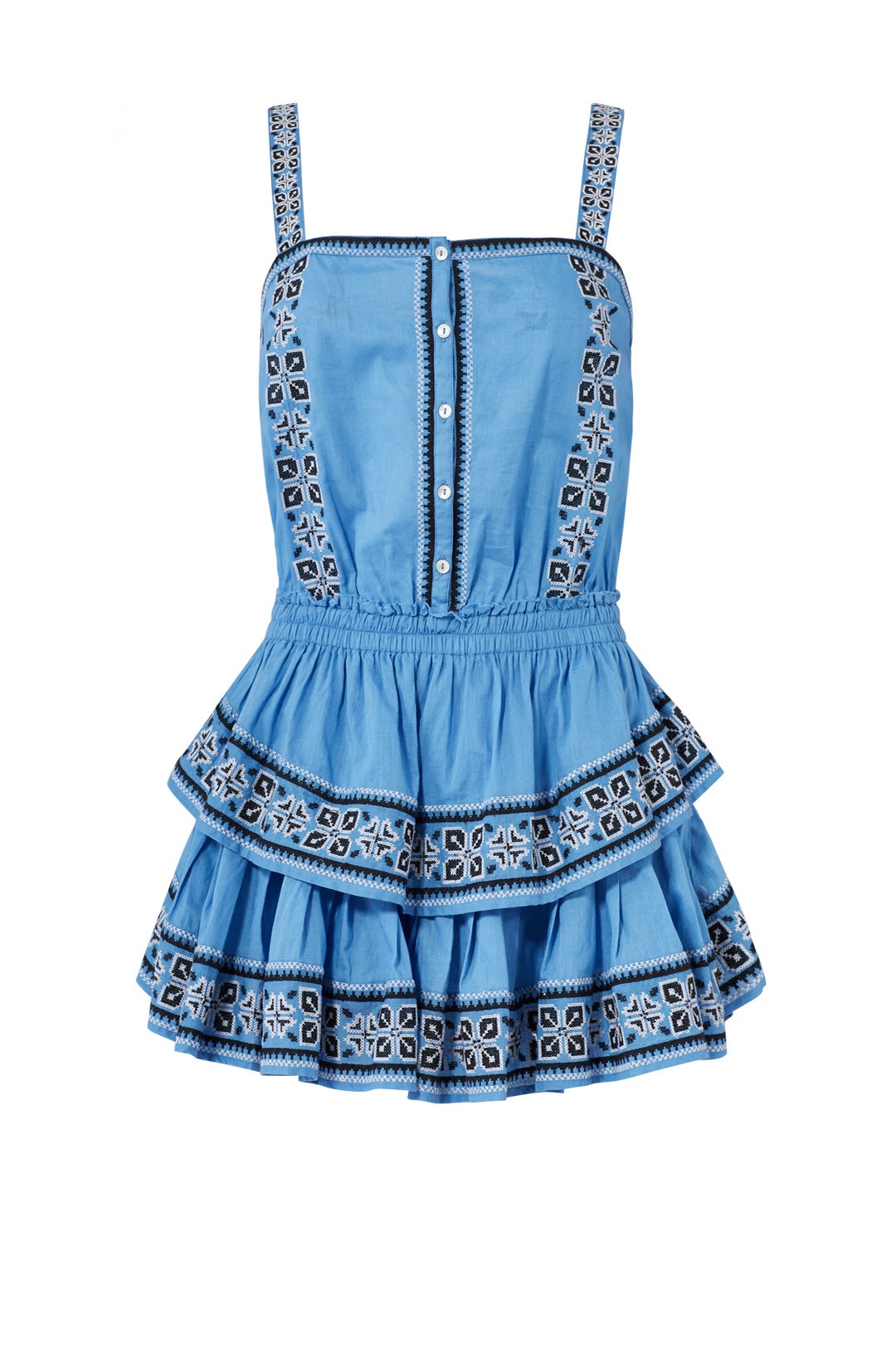 Blue Anna Dress by LoveShackFancy 3