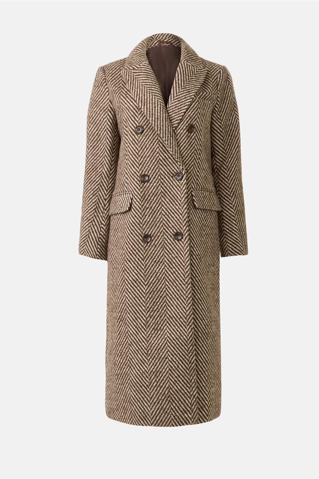 Chevron Print Coat by NVLT 4