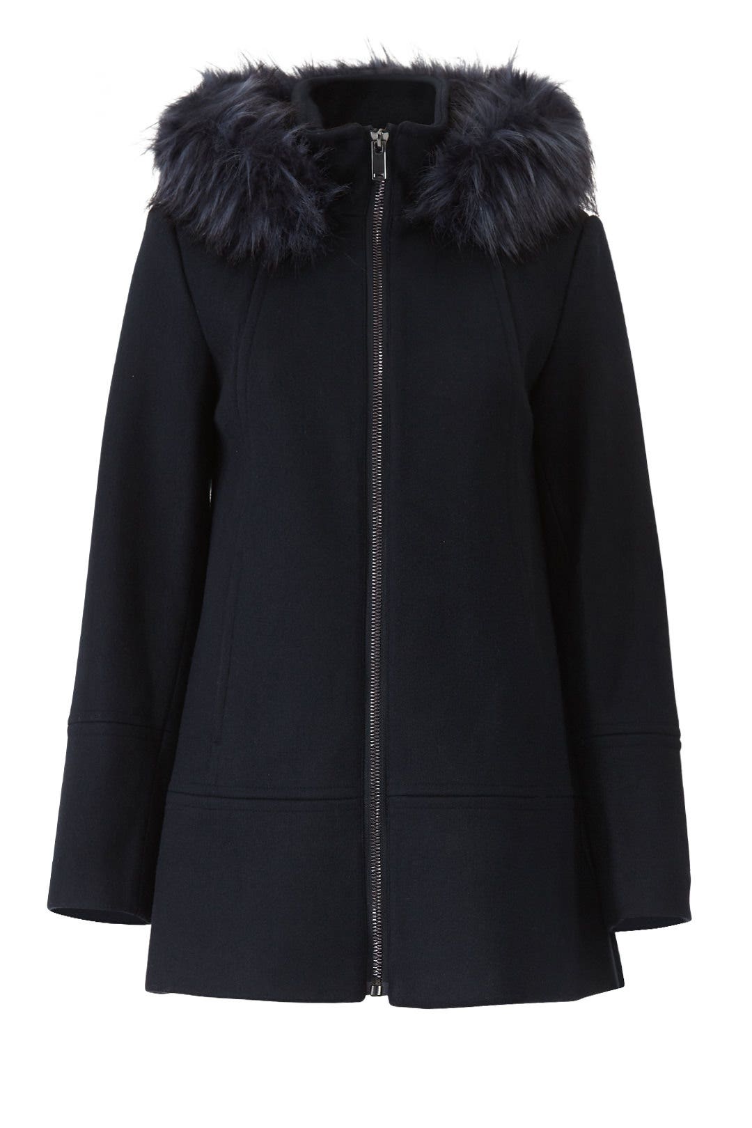 Midnight Knit Wool Coat by NVLT 3