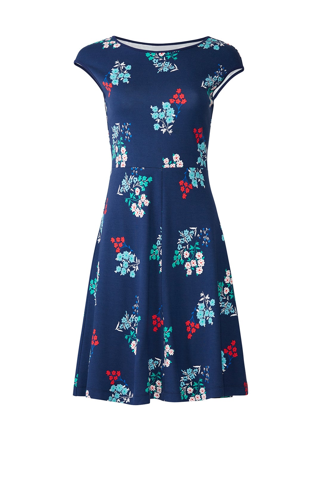 Floral Ponte A-Line Dress by Draper James 3
