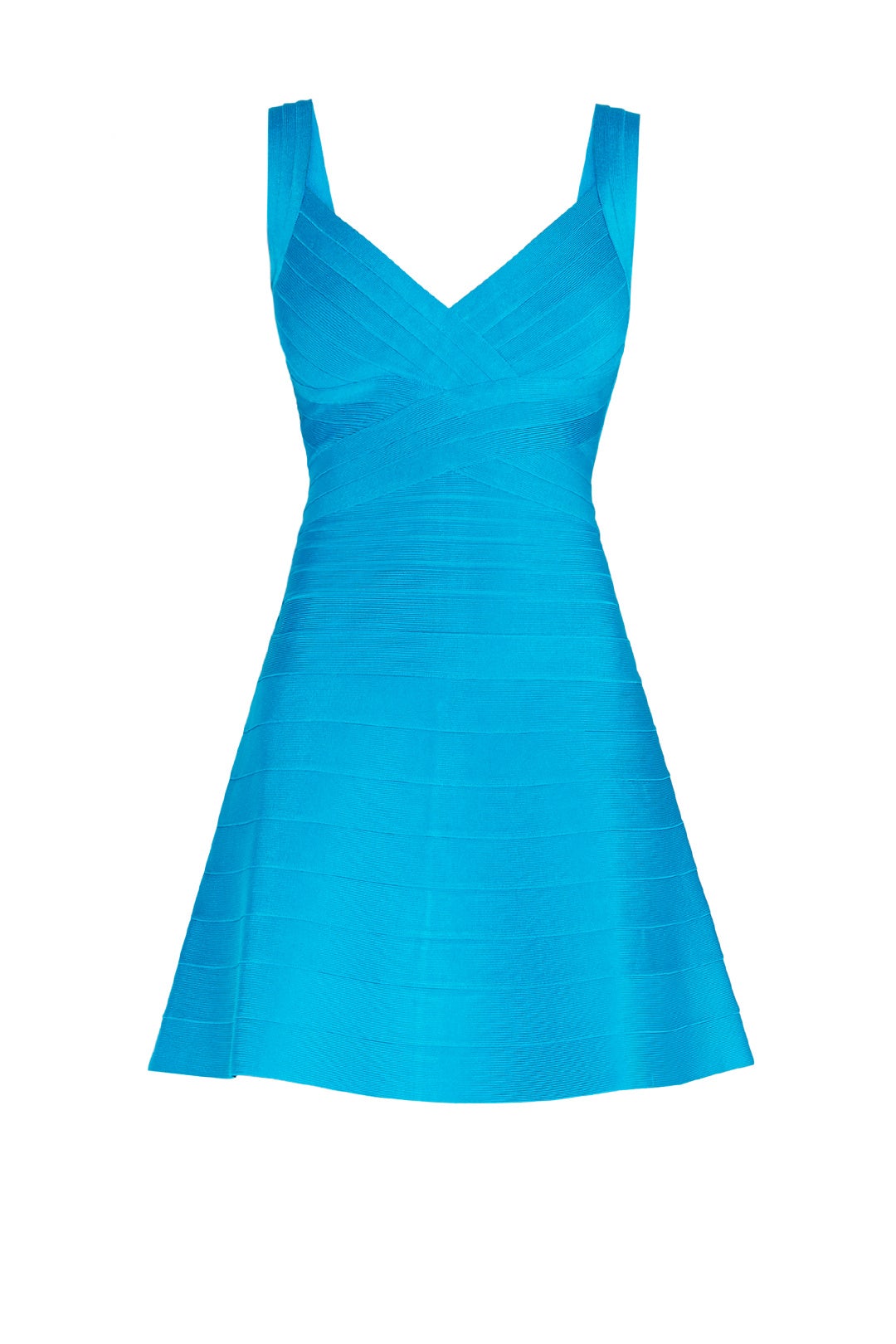 Turquoise Mayra Dress by Hervé Léger 3