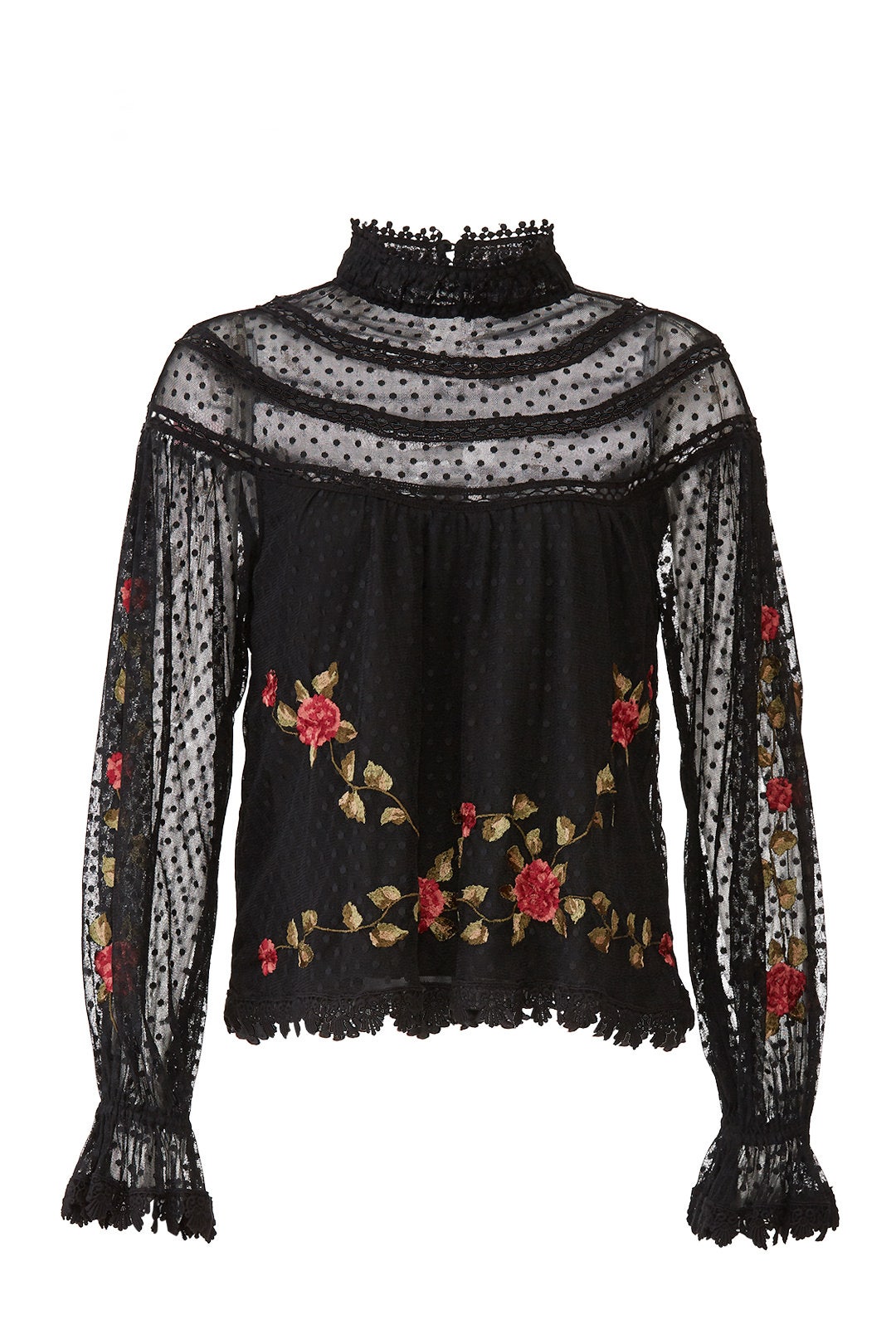Dalilah Embroidered Top by Saylor