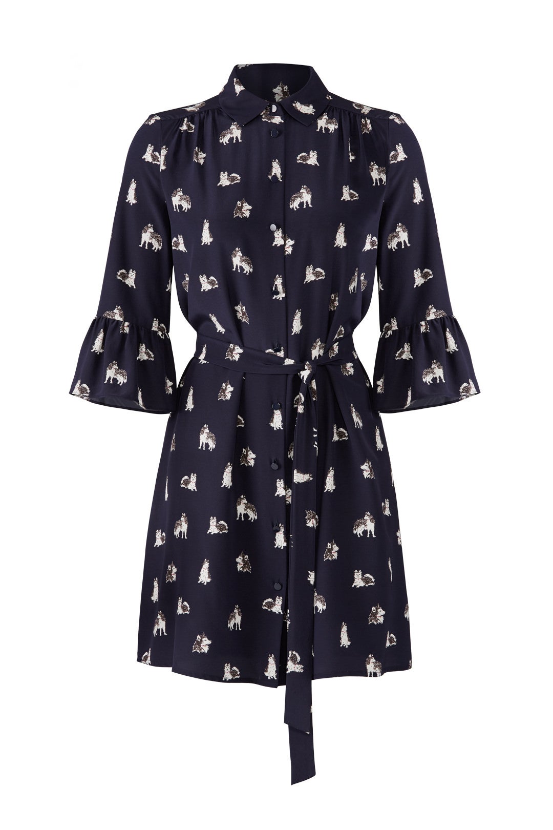 Husky Print Dress by kate spade new york 3