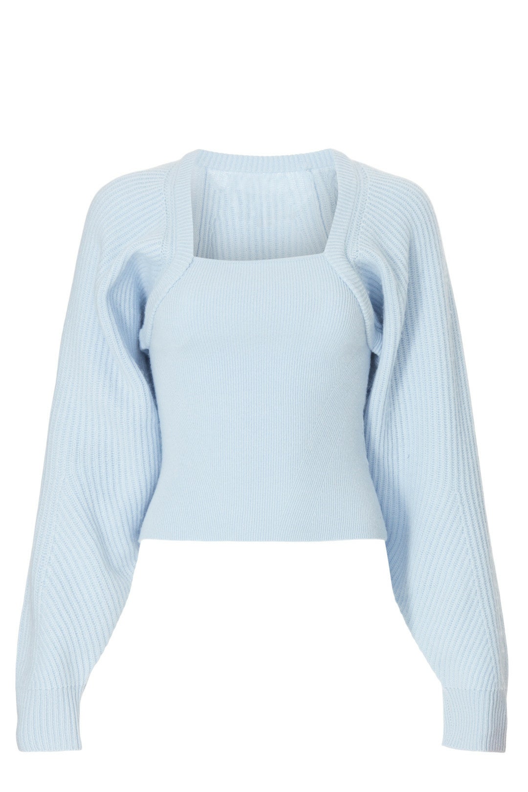 Blue Fisherman Layered Sweater by NAADAM 4