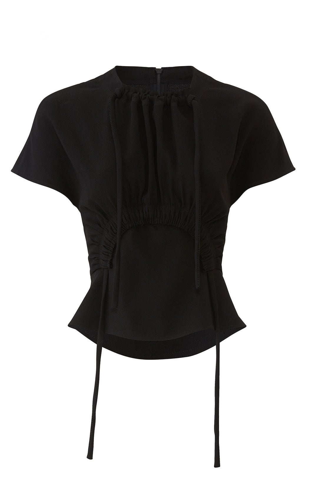 Textured Novel Tie Top by Proenza Schouler