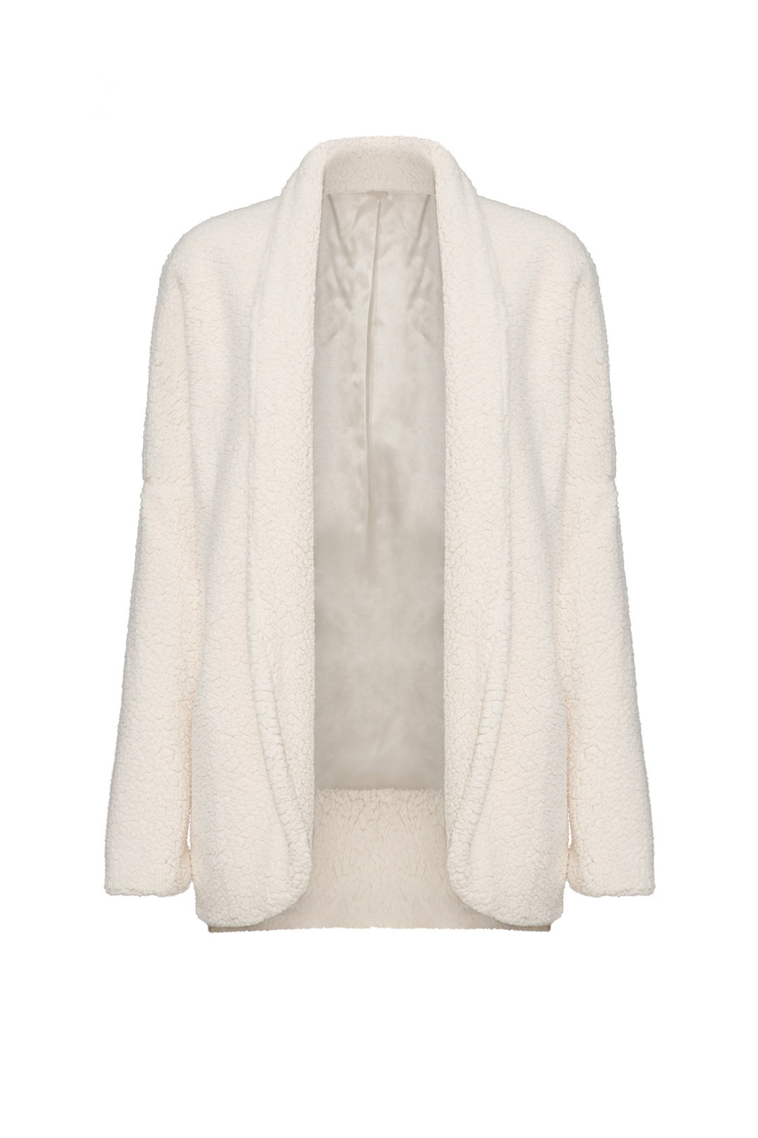 Ivory Sherpa Cardigan by Amanda Uprichard
