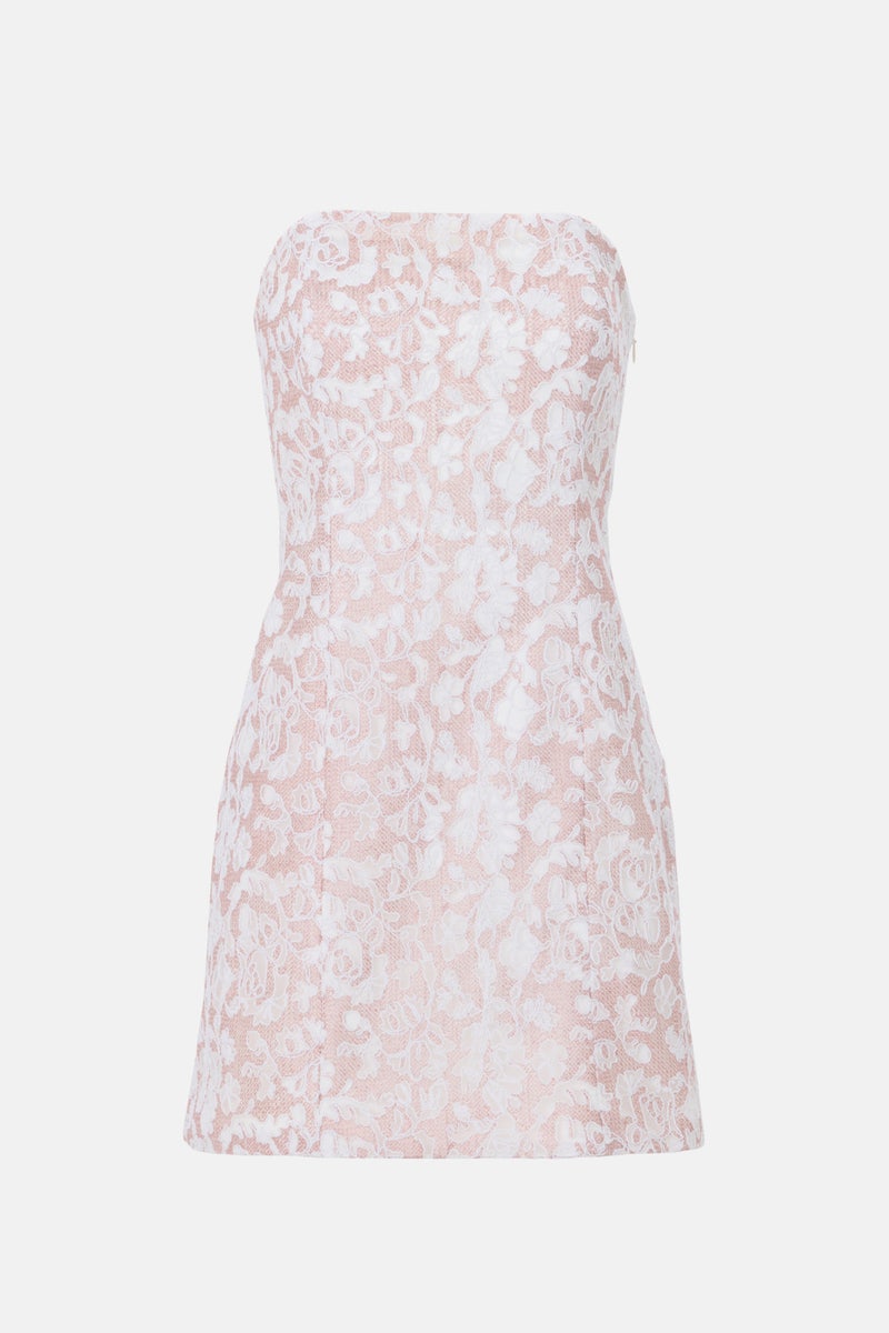 Strapless Mini Dress by Jewel x Badgley Mischka - Photo 4