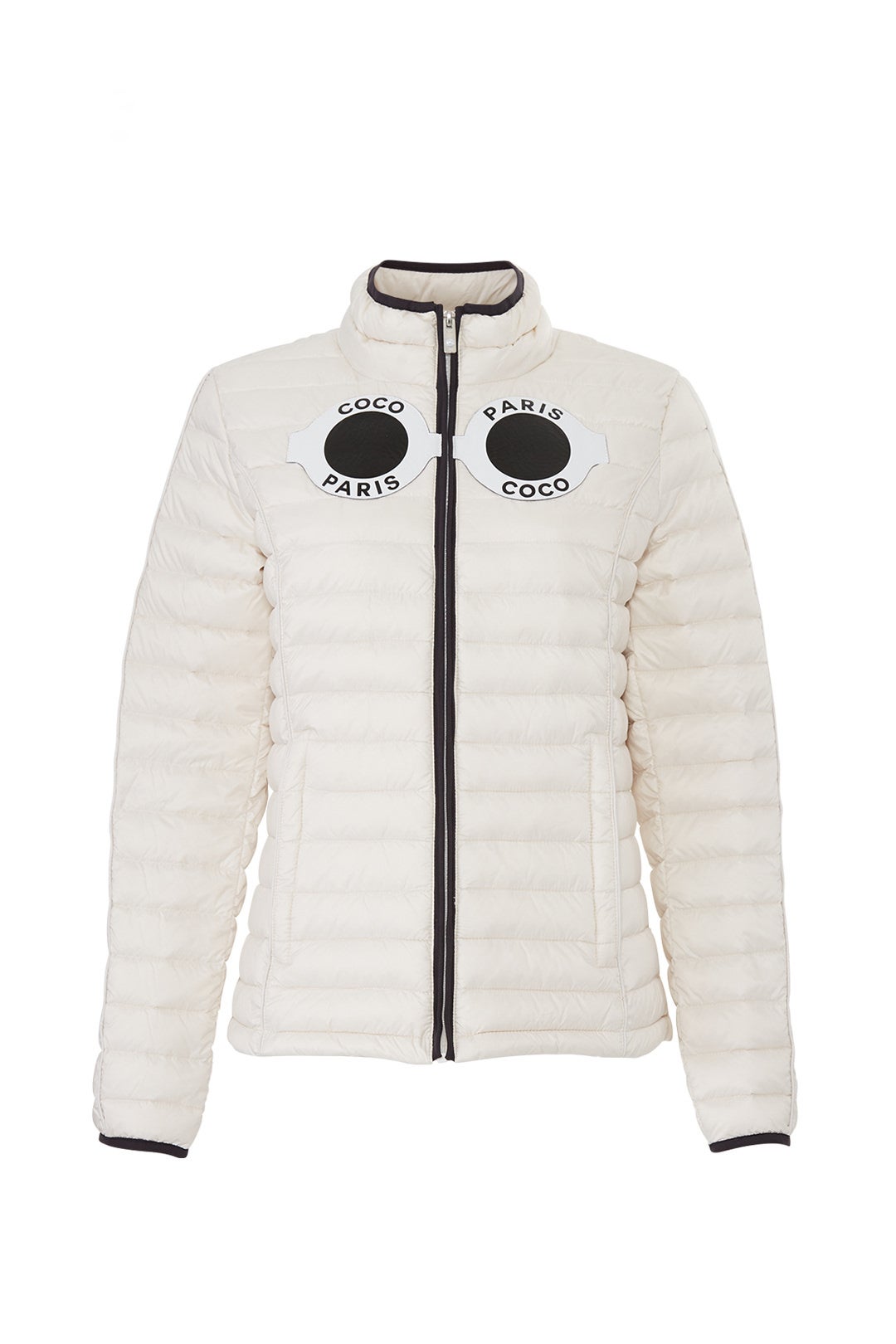 White Coco Puffer Jacket by Nil & Mon
