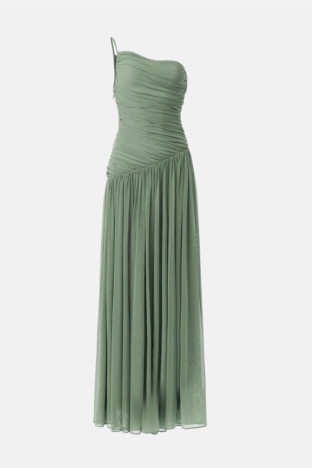 Monroe Asymmetric Jersey Gown by Ronny Kobo 4