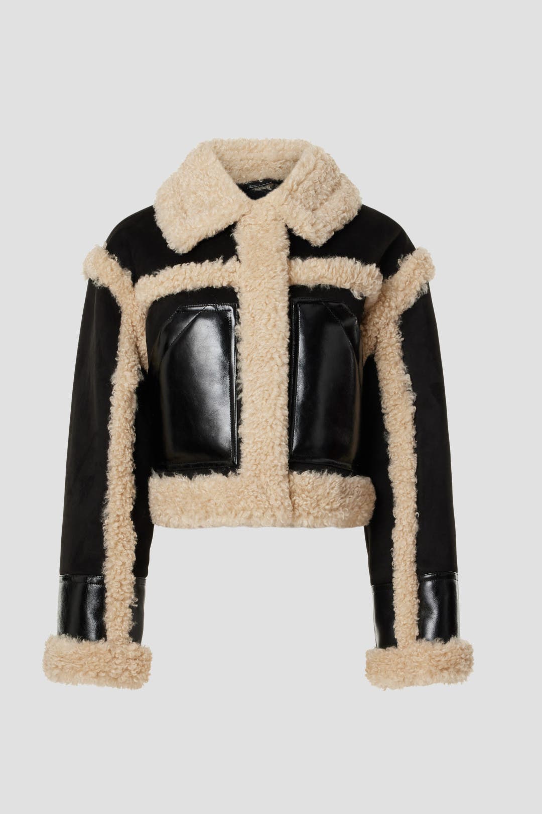 Edith Faux-Shearling Jacket シアリングジャケット Edith Jacket by Stand Studio | Rent the Runway