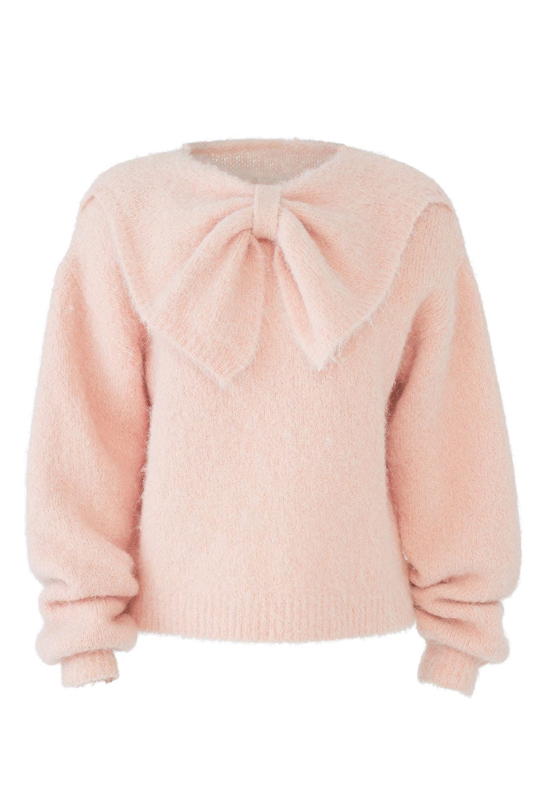 Powder Pink Bow Sweater by byTiMo 3
