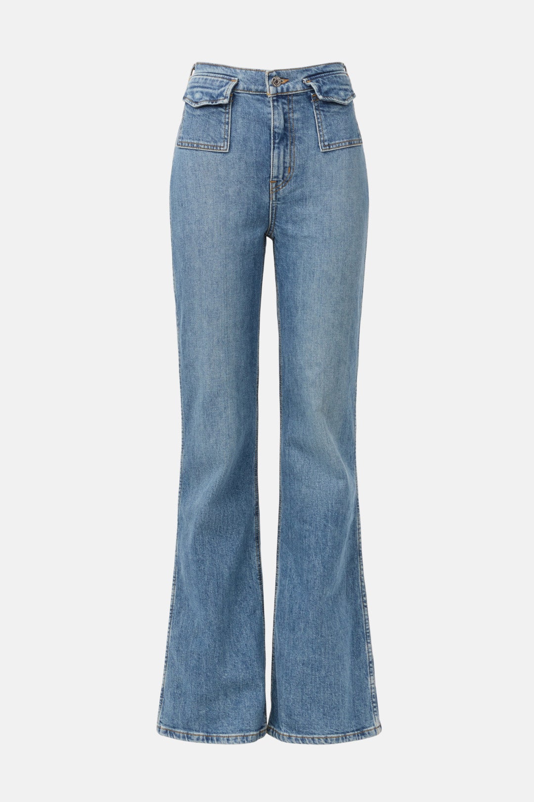 Ayla High Rise Modern Boot Cut Jeans by ÉTICA Denim 4