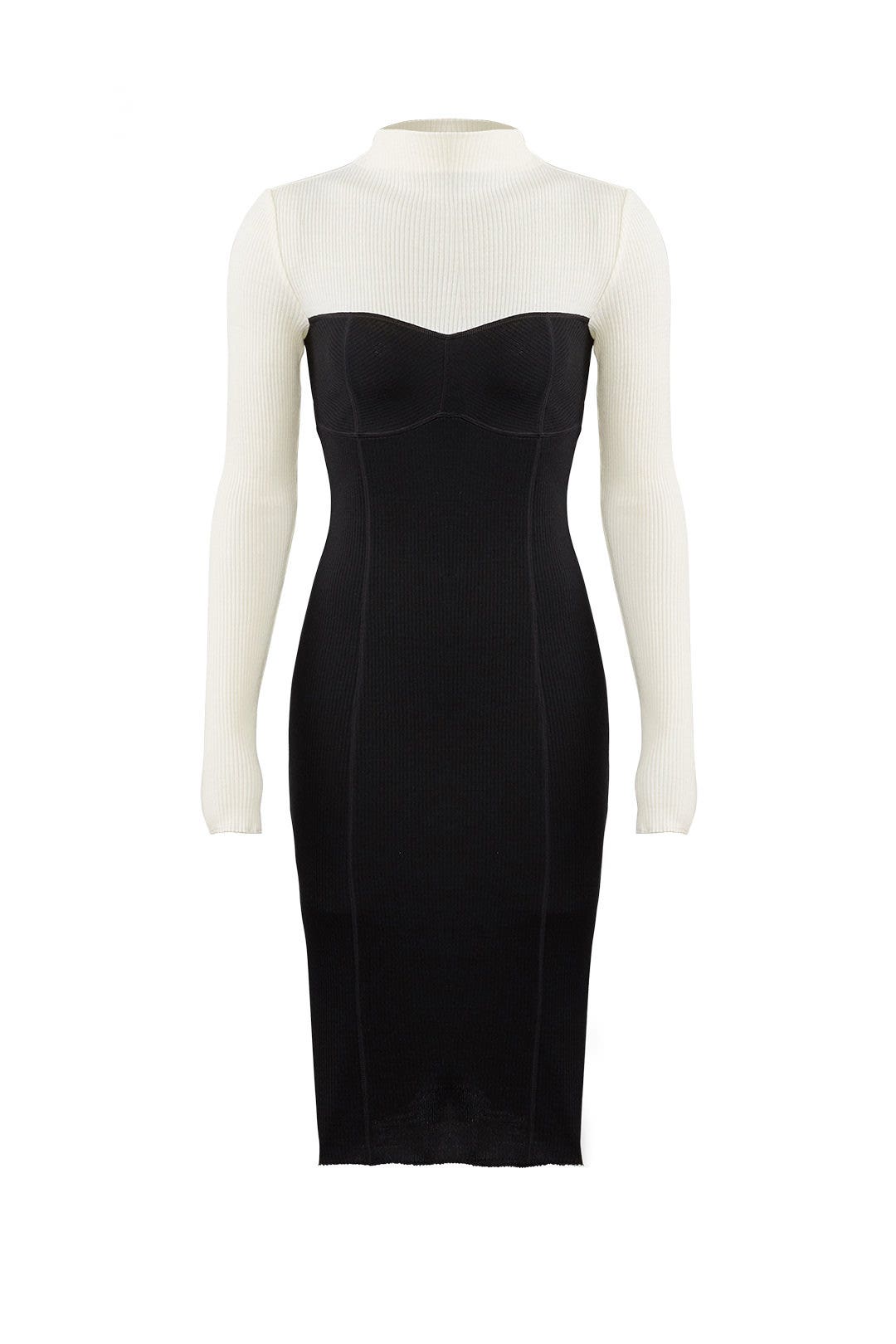 Colorblock Knit Sheath by Theory 3