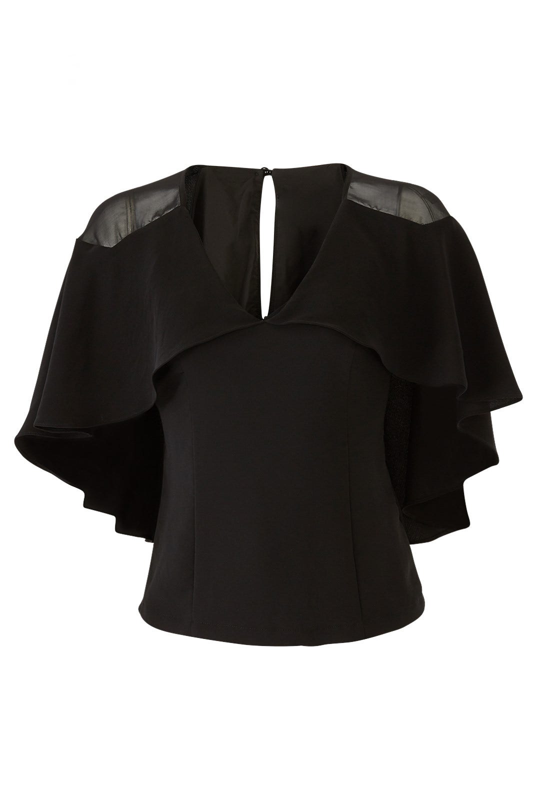 Dera Woven Cape Top by Adelyn Rae
