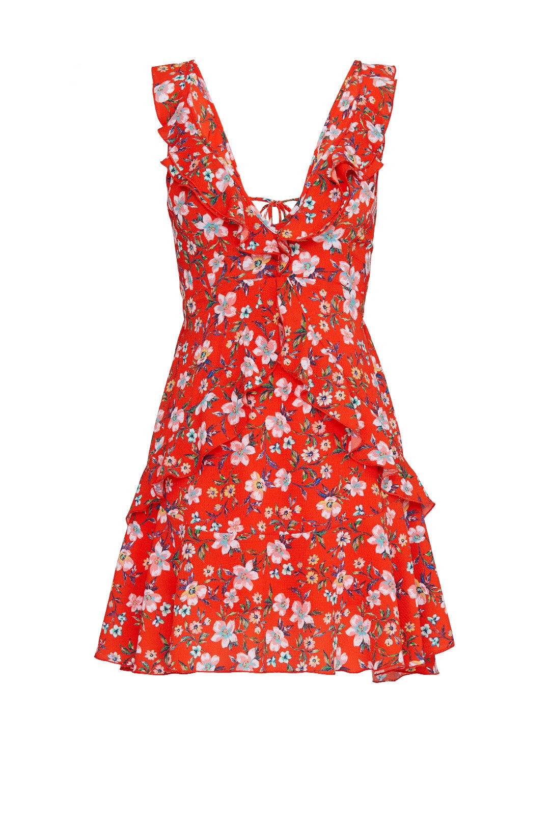 Tie Back V-Neck Dress by Louna