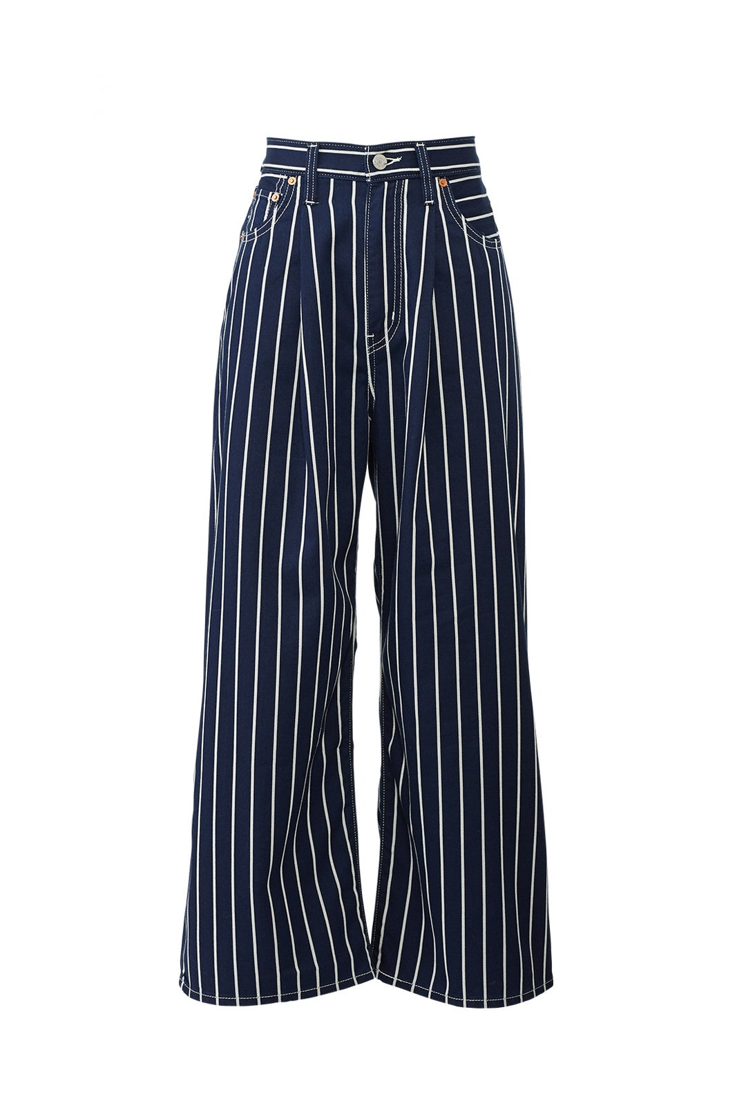 Ribcage Pleated Crop Jeans by Levi's 3