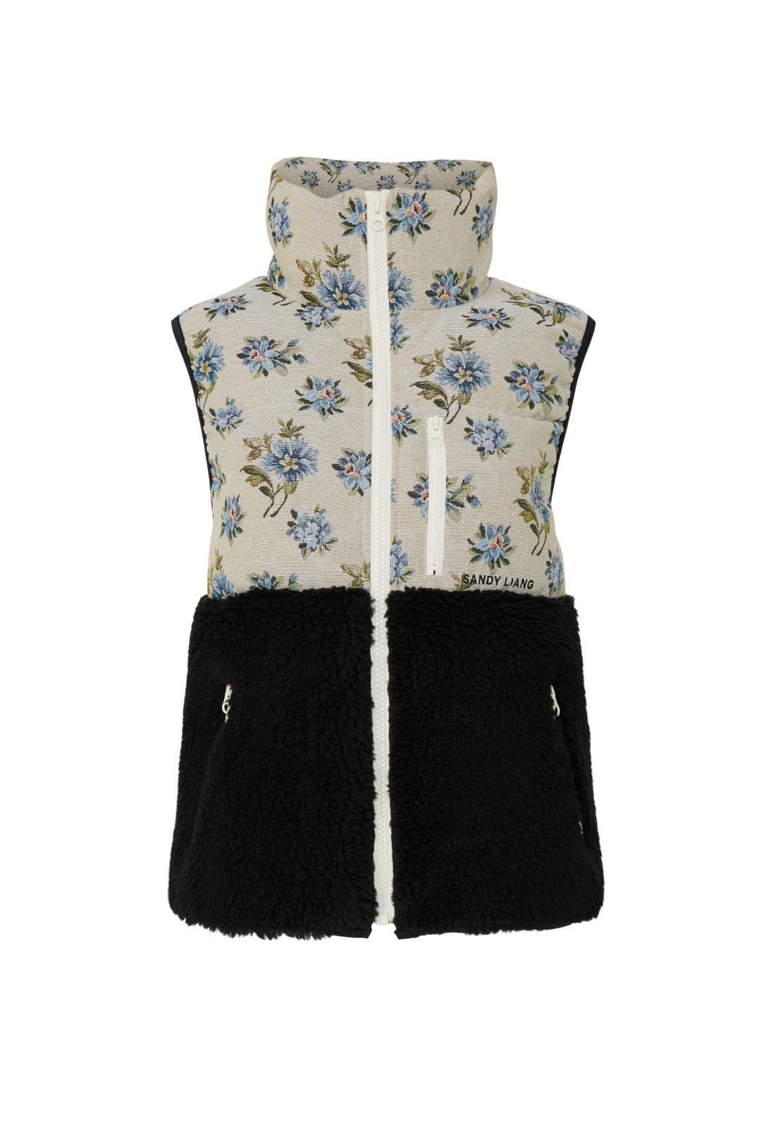 Dove Faux Shearling Vest by Sandy Liang | Rent the Runway