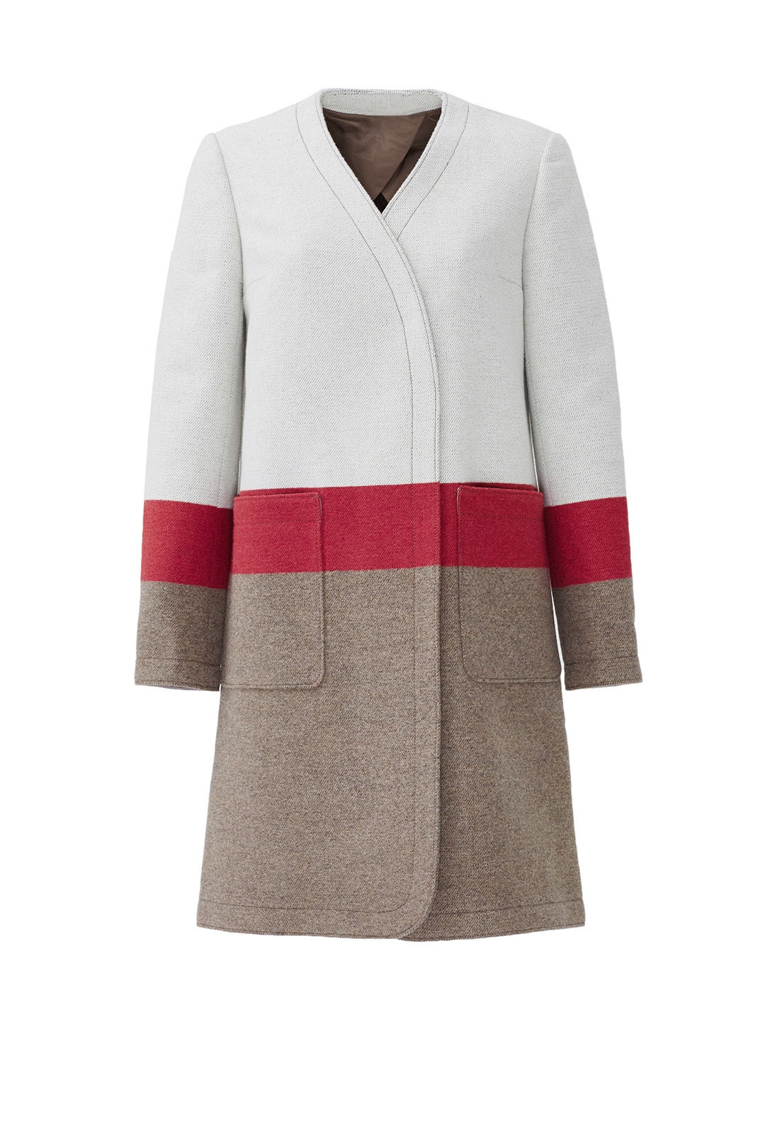 Stripe Blanket Coat by Tory Burch