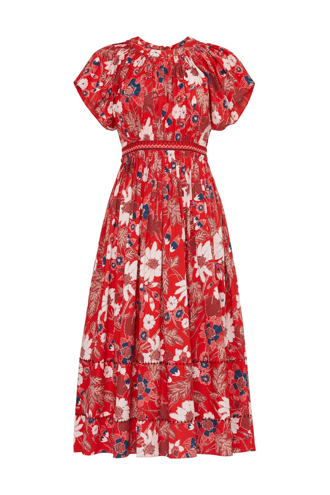 Floral Lottie Midi Dress by Ulla Johnson 3